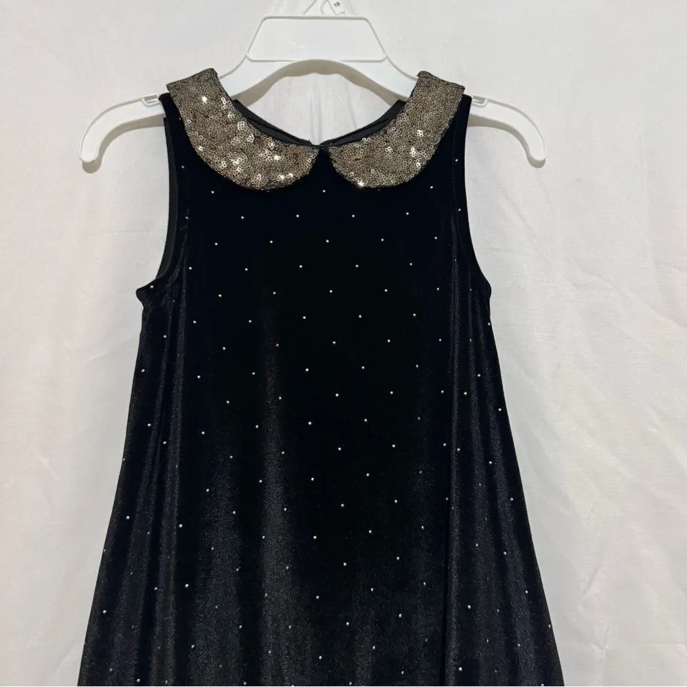 Girls black & gold Epic threads dress